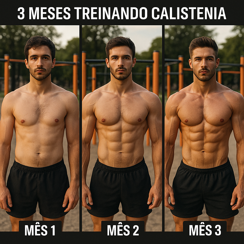 3 Meses Treinando Calistenia