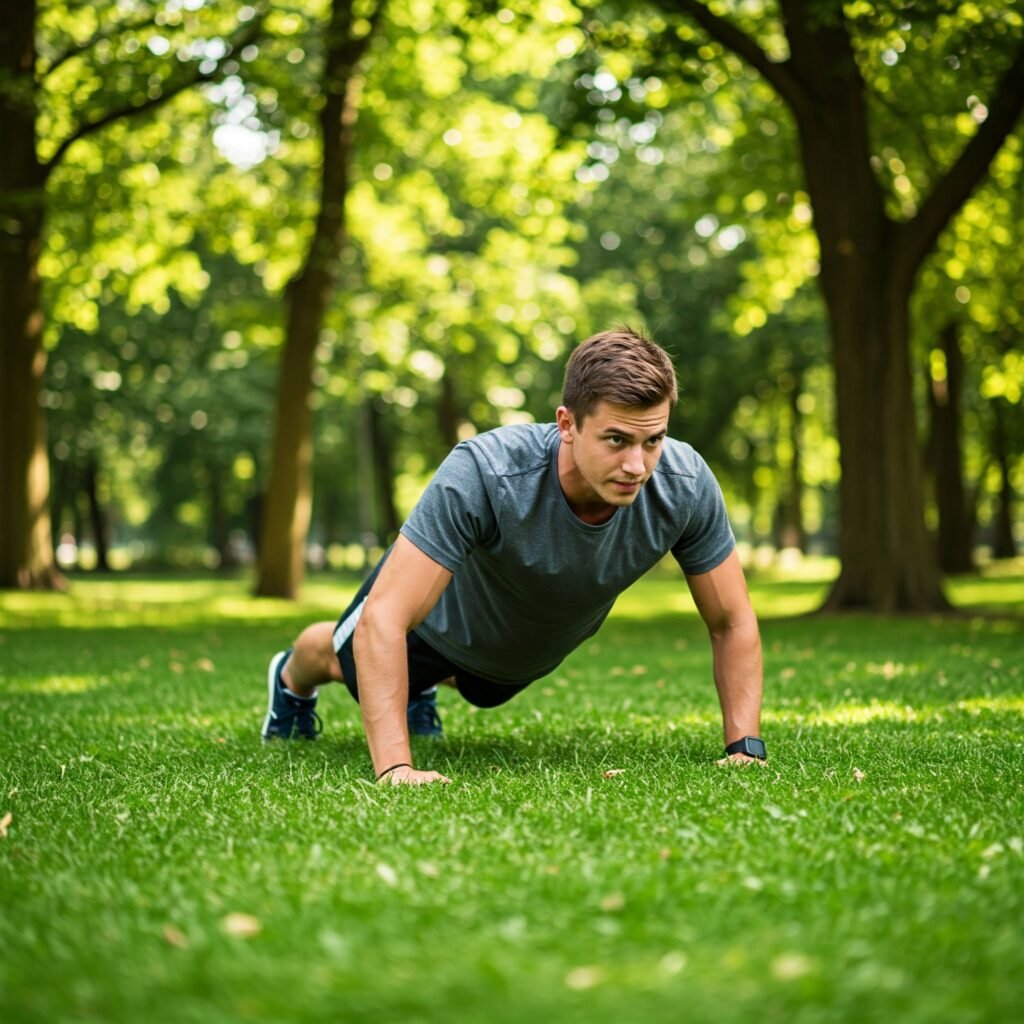 flexão militar exercicio de calistenia básico