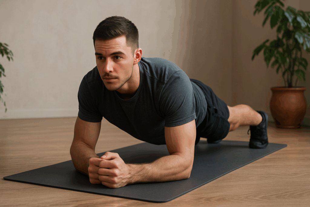 Como Começar na Calistenia exercício de prancha