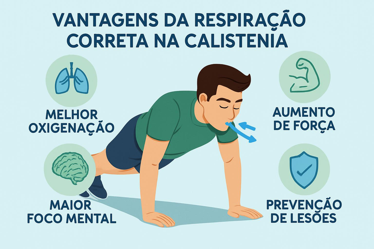 vantagens de respirar corretamente durante o treino
